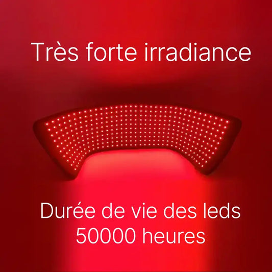 Dôme lumières rouge et proche infrarouge - Bioledherapy