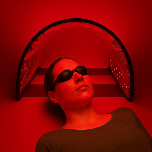 Dôme lumières rouge et proche infrarouge - Bioledherapy