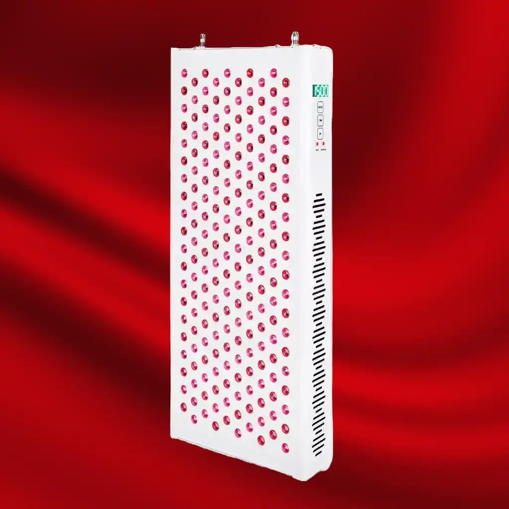 Lampe-de-therapie-LED-rouge-et-proche-infrarouge-1000w-avec-minuterie-et-ecran-LCD-integre-alimentee-par-une-lumiere-rouge-660nm-et-une-lumiere-proche-infrarouge-850nm