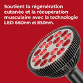 Lampe LED Rouge et proche-infrarouge avec lunettes - Bioledtherapy
