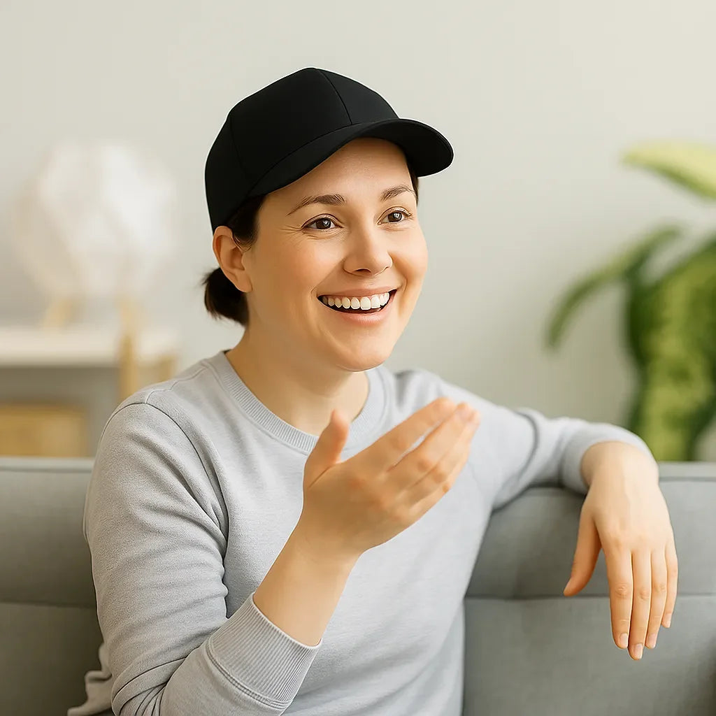 Casquette Led stop chute de cheveux - Bioledherapy