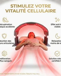 Dôme lumières led rouge et proche infrarouge