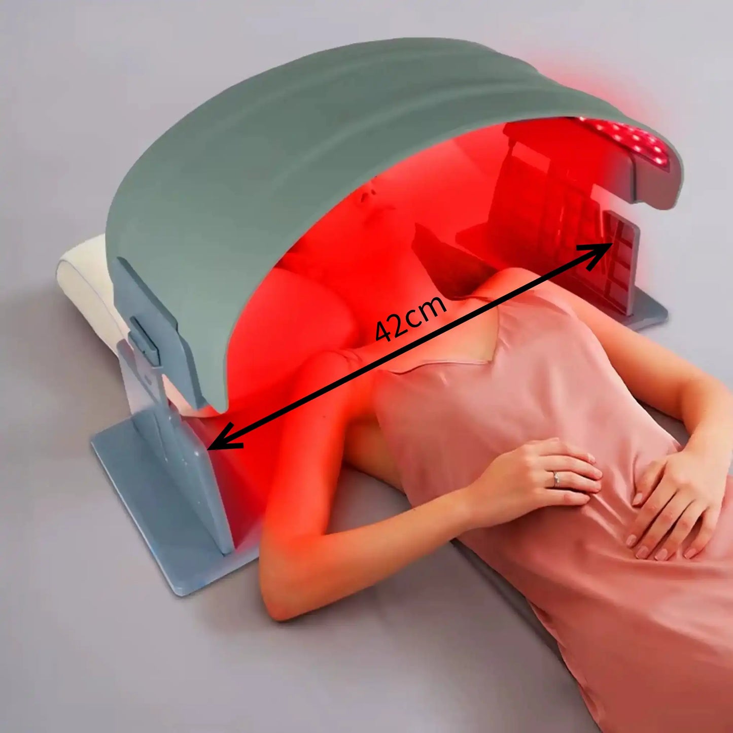 Dôme lumières led rouge et proche infrarouge