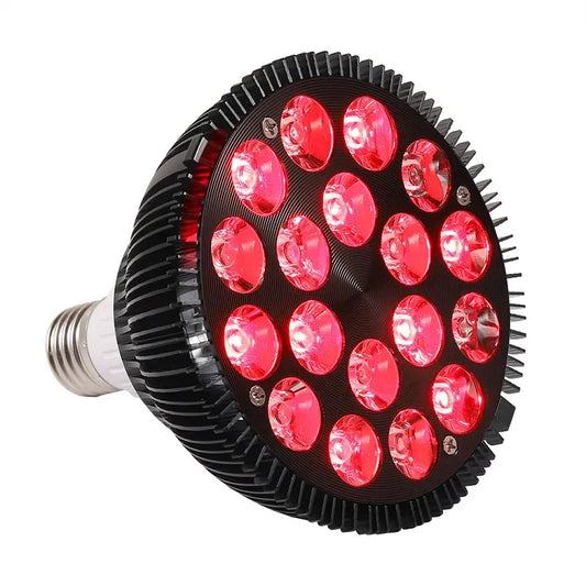 Lampe LED rouge et infrarouge 54W pour photobiomodulation, lunettes incluses