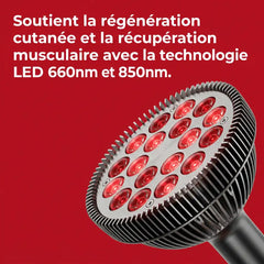 Lampe LED Rouge et proche-infrarouge