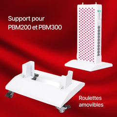Support sur roulettes pour PBM200 et PBM300