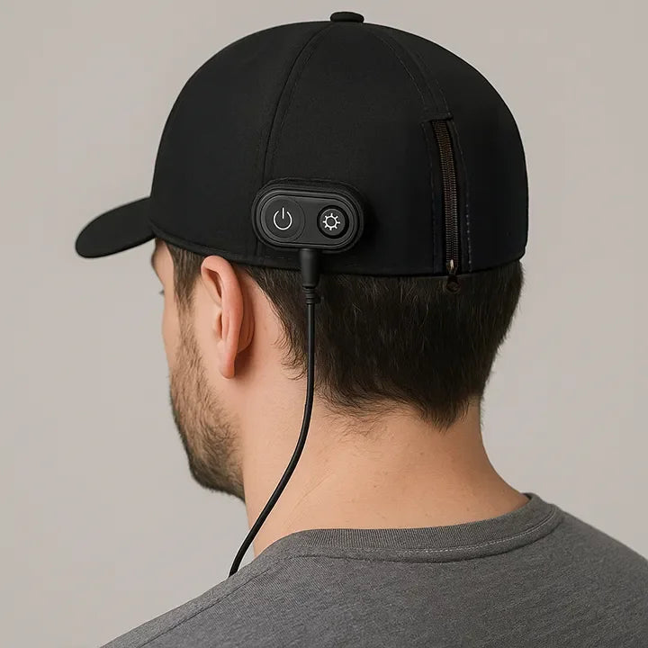 Casquette Led stop chute de cheveux - Bioledherapy