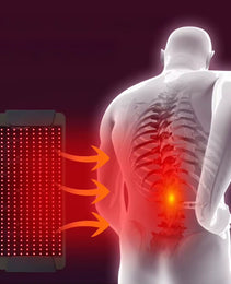 dome led rouge proche infrarouge pour diminution des douleurs