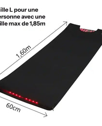 Double couverture photobiomodulation corps entier