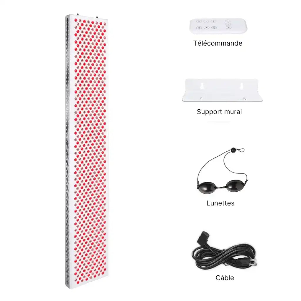 panneau-de-leds-rouges-et-proche-infrarouges-therapie-led-photobiomodulation-pbm-600-irradiance-et-fluence_livre_avec_lunettes