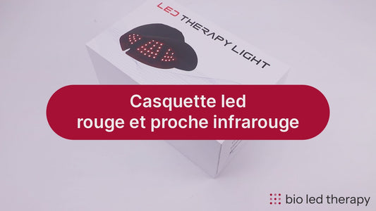 Casquette Led stop chute de cheveux